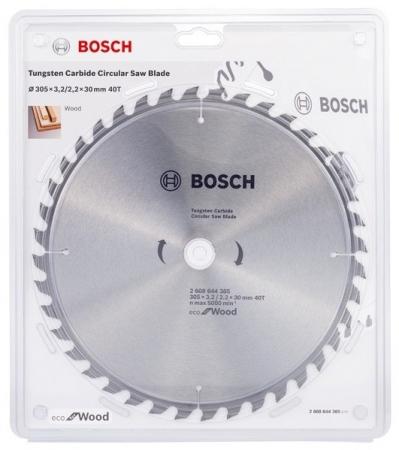 

Диск пильный твердосплавный BOSCH ECO WO 305x30-40T (2.608.644.385) по дереву