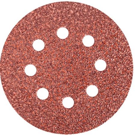 

Круг фибровый (цеплялка) ПРАКТИКА 034-199 125мм P180 8отв. набор 25 шт цена за комплект