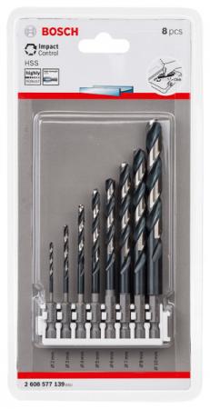

Набор сверел Bosch HSS 8шт 2608577139