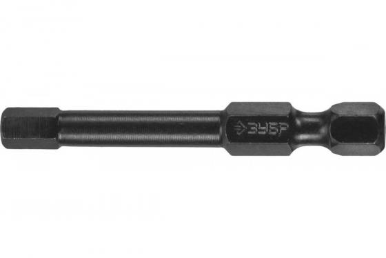

Бита ЗУБР ПРОФИ 26027-5-50-S2 HEX5 E 1/4 50мм 2шт на карт.
