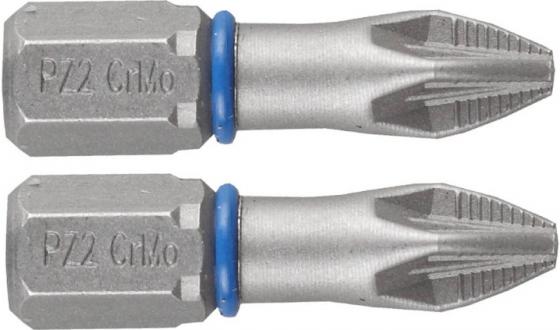 

Бита ЗУБР ЭКСПЕРТ 26013-2-25-2 торсион кованая обточ.CrMo C 1/4 PZ2 25мм 2шт