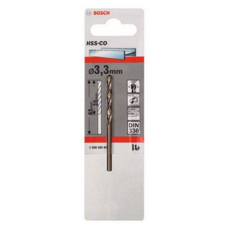 

Bosch 2608585844 1 HSS-CO СВЕРЛО 3.3ММ