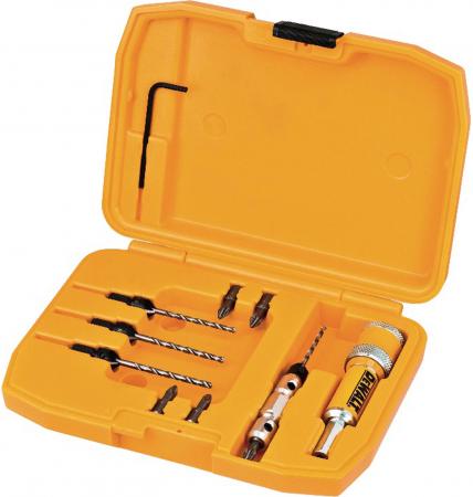 

Набор насадок для дрели DEWALT DT7612-XJ Flip&Drive 10шт: зенкеры сверла биты 2XPz2 2XPh2
