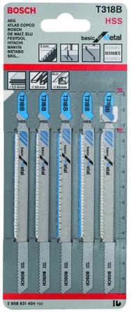 

Лобзиковая пилка Bosch T 318 В HSS 5шт 2608631404