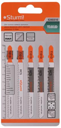 

Лобзиковая пилка Sturm T101D 5шт 5250310