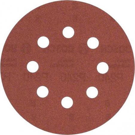 

Набор шлифлистов Bosch 125мм К240 5шт 2609256A27