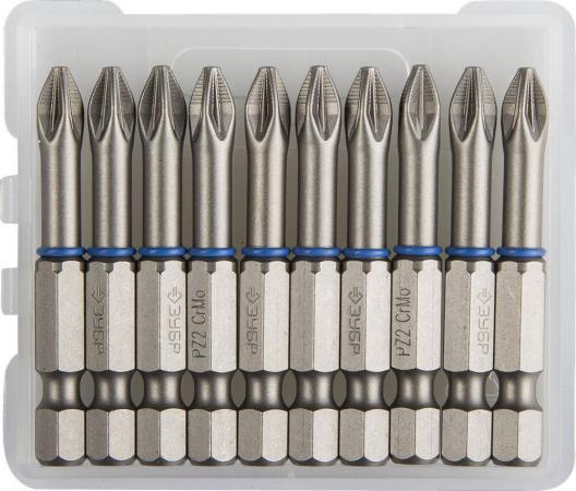 

Бита ЗУБР ЭКСПЕРТ 26013-2-50-10 торсион кованая обточ.CrMo E 1/4 PZ2 50мм 10шт