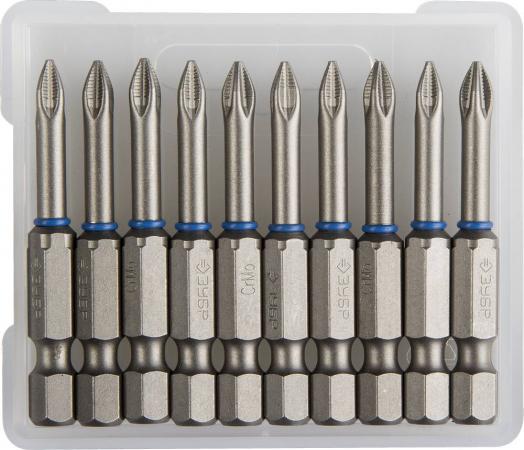 

Бита ЗУБР ЭКСПЕРТ 26013-1-50-10 торсион кованая обточ.CrMo E 1/4 PZ1 50мм 10шт