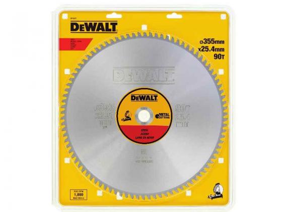

Круг пильный твердосплавный DEWALT DT1927-QZ Ф355/25.4 90 TCG +1.5° EXTREME по стали