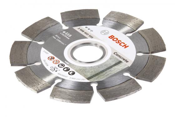 

Диск алм. BOSCH Expert for Concrete 230x22 сегмент (2.608.602.559) 230 Х 22 сегмент