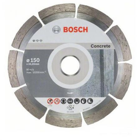 

Bosch 2608603241 Алмазный диск Standard for Concrete150-22,23, 10 шт в уп.