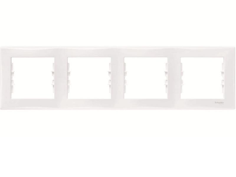 

Рамка 4 пост белый Schneider Electric SDN5800721