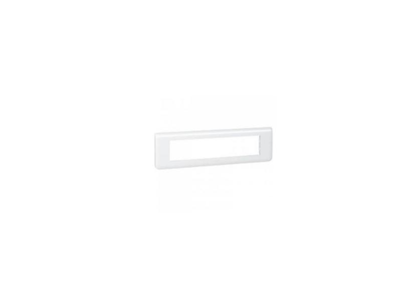 

Рамка Legrand mosaic 8 постов горизонтальная белая 78818