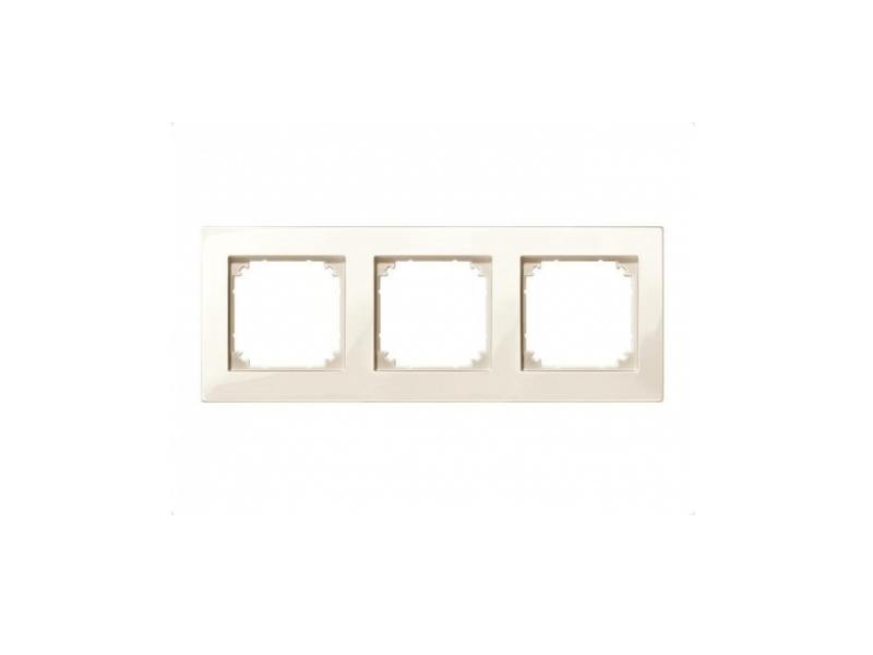 

Рамка M-PLAN 3 поста бежевый MTN515344