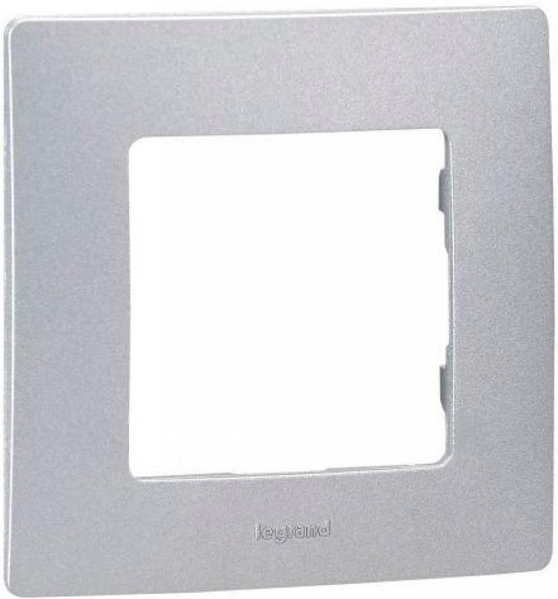 

Рамка Legrand Etika 1 пост алюминий 672551