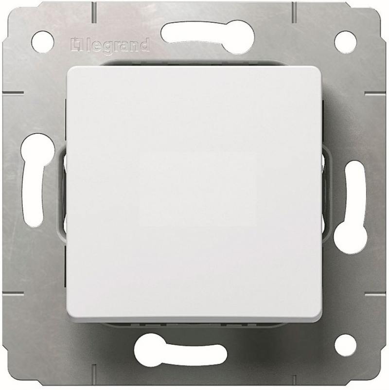 

Выключатель Legrand Cariva 1-клавишный белый 773656