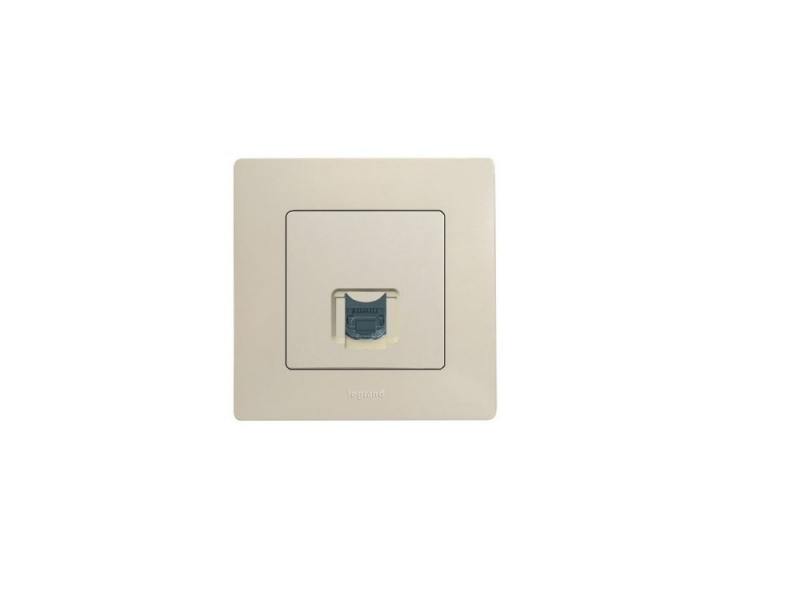 

Розетка Legrand Etika RJ45 кат. 5 UTP слоновая кость 672341