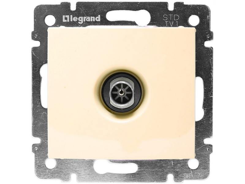 

Розетка ТВ Legrand Galea Life Valena концевая 2400МГц 10Дб слоновая кость 774330