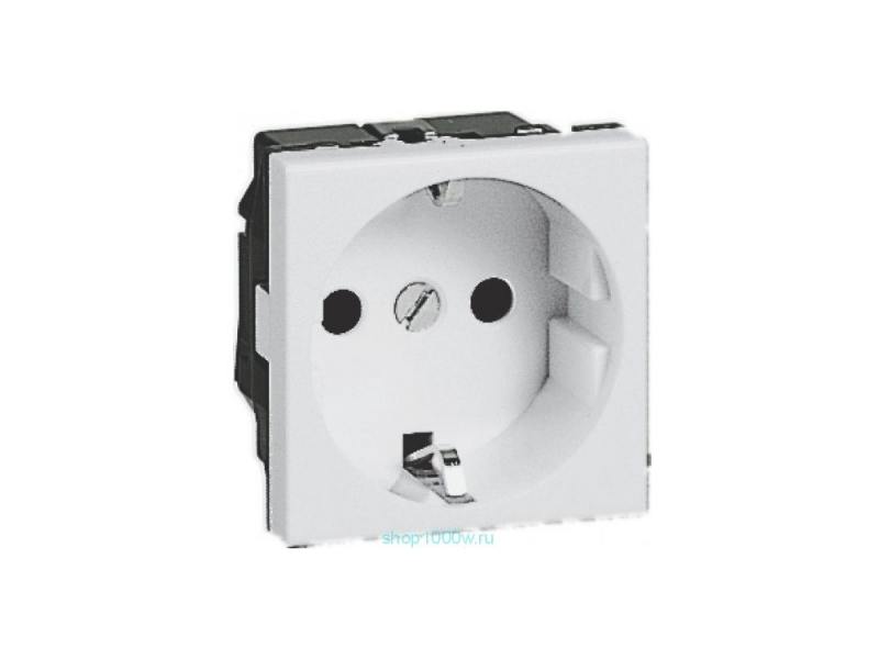 

Розетка Legrand Mosaic 2К+З 77210