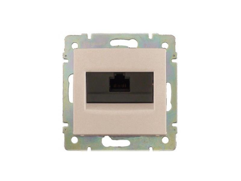 

Розетка Legrand Valena RJ45 UTP кат.5e слоновая кость 774130