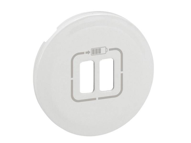 

Лицевая панель Legrand Celiane для USB-розетки белая 68256