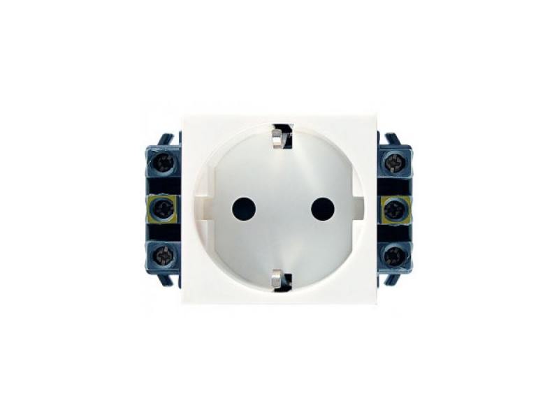 

Розетка Legrand Mosaic 2К+З 77601