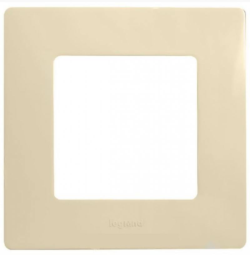 

Рамка Legrand Etika 1 пост слоновая кость 672560