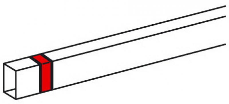 

Накладка на стык Legrand Metra 16x16мм 638116