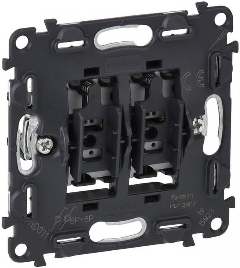 

Переключатель Legrand In'Matic двухклавишный 752028