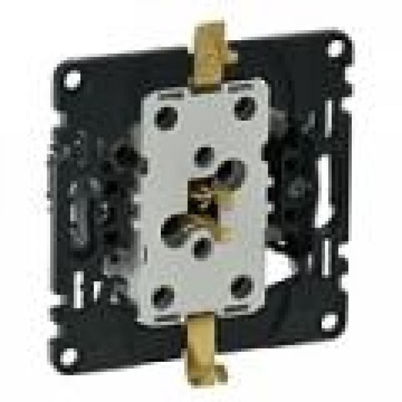 

Розетка Legrand Valena In'matic 2х2К+З 16А 250В 753027
