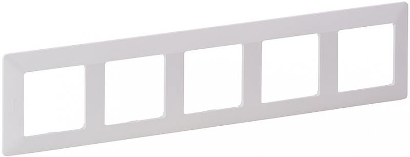 

Рамка Legrand Valena Life 5 постов белый 754005