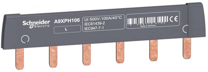 

Шинка Schneider Electric гребенчатая A9XPH106