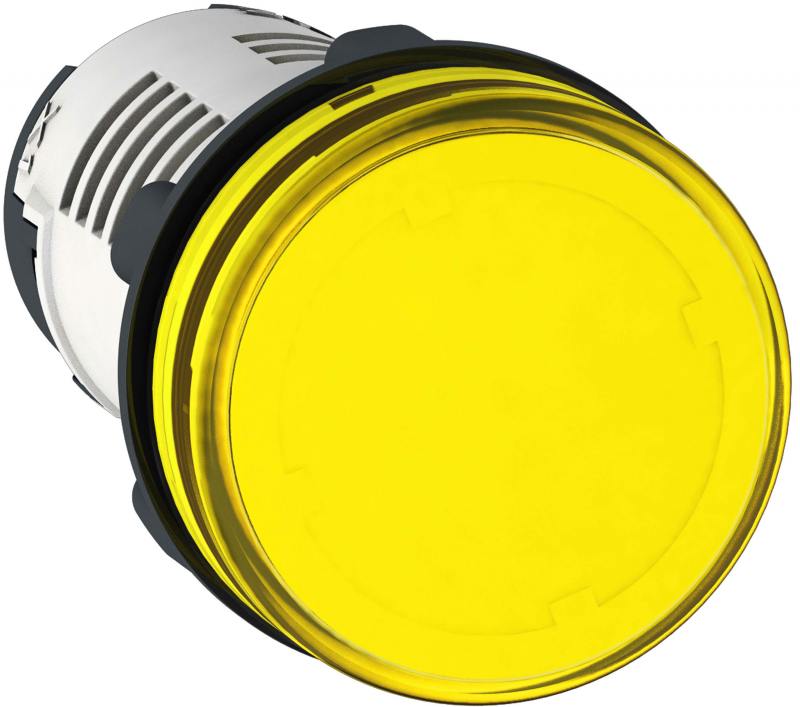 

Лампа сигнальная Schneider Electric 22мм 24В желтый XB7EV05BP