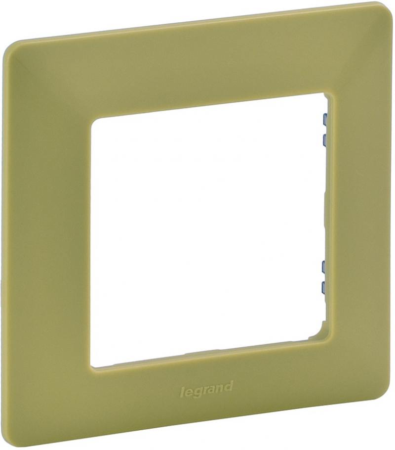 

Рамка Legrand Valena Life 1 пост лайм 754081
