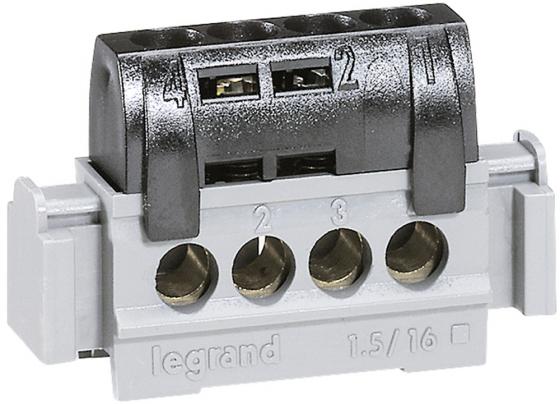 

Клеммная колодка Legrand 4х1.5-16мм /фаза 4850