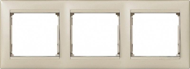 

Рамка Legrand Valena 3 поста жемчужный 770473