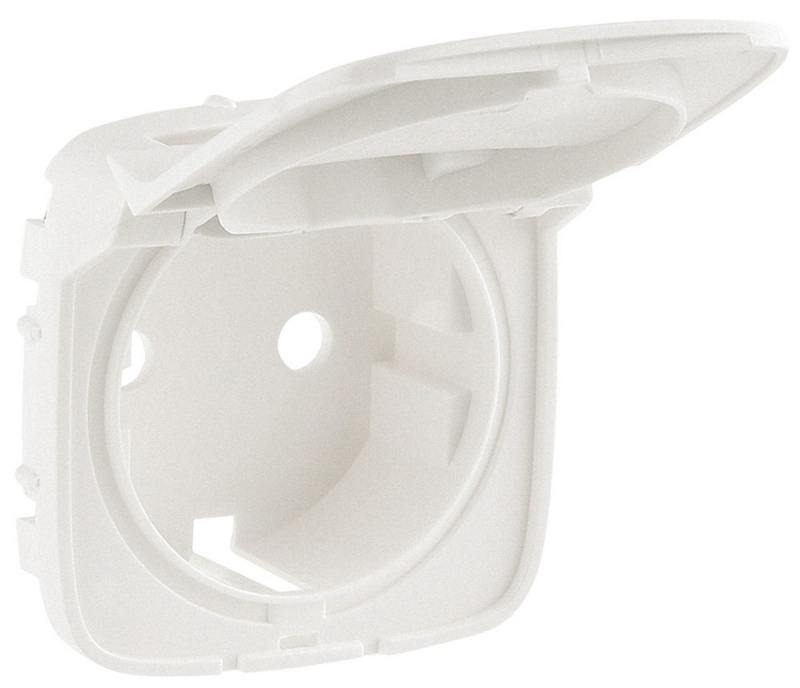 

Лицевая панель Legrand Valena Allure для розетки 2К+З с крышкой жемчуг 754849