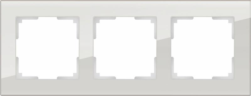 

Рамка Favorit на 3 поста дымчатый WL01-Frame-03 4690389061325