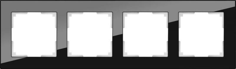 

Рамка Favorit на 4 поста черный WL01-Frame-04 4690389063428