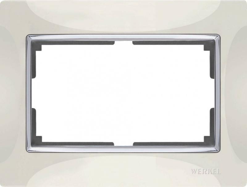 

Рамка Snabb для двойной розетки слоновая кость WL03-Frame-01-DBL-ivory 4690389073144