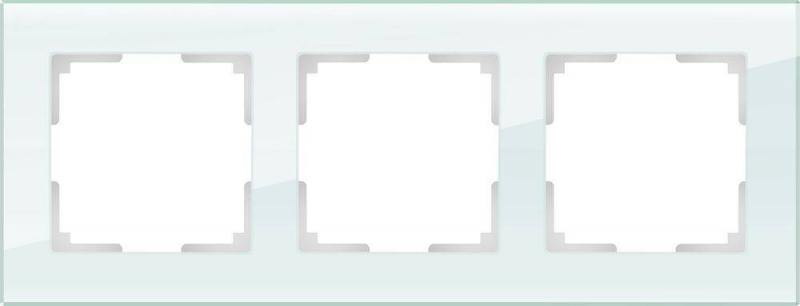 

Рамка Favorit на 3 поста натуральное стекло WL01-Frame-03 4690389060182
