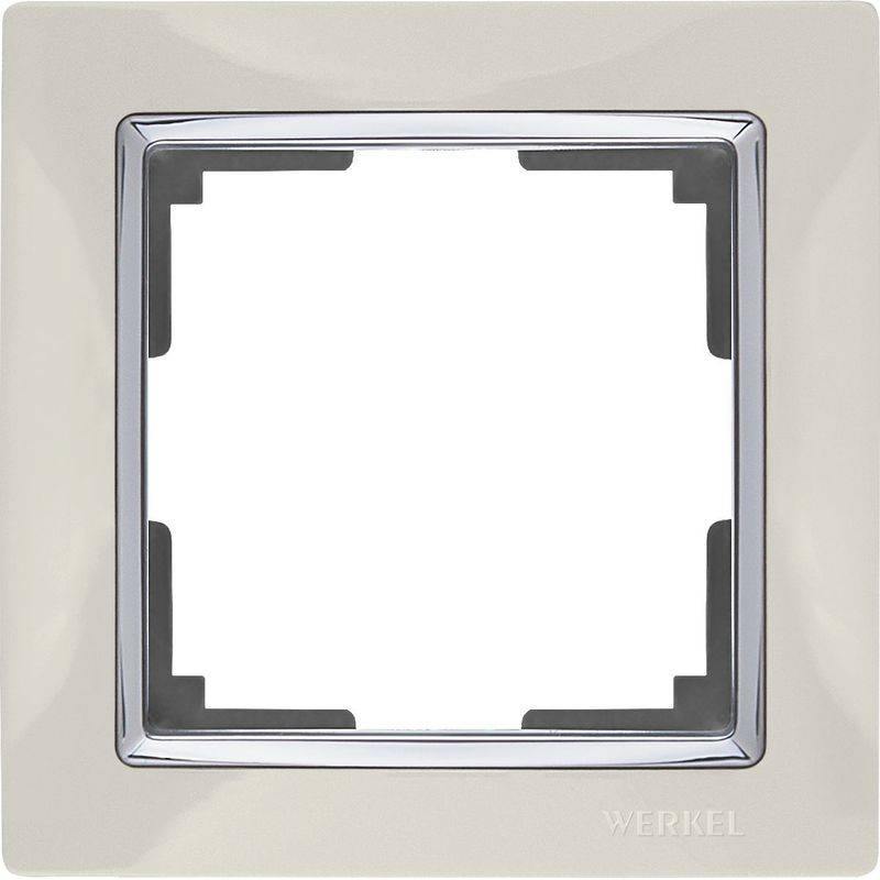 

Рамка Snabb на 1 пост слоновая кость WL03-Frame-01-ivory 4690389046308
