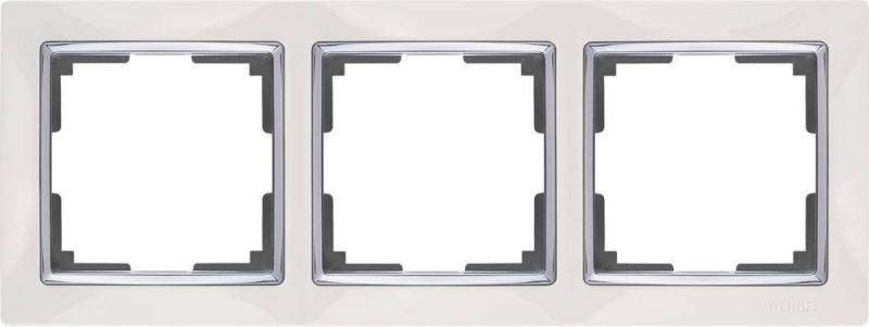 

Рамка Snabb на 3 поста белая WL03-Frame-03-white 4690389046124