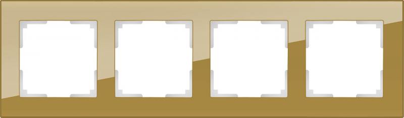 

Рамка Favorit на 4 поста бронзовый WL01-Frame-04 4690389098659