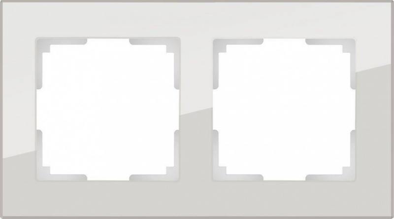 

Рамка Favorit на 2 поста дымчатый WL01-Frame-02 4690389061318