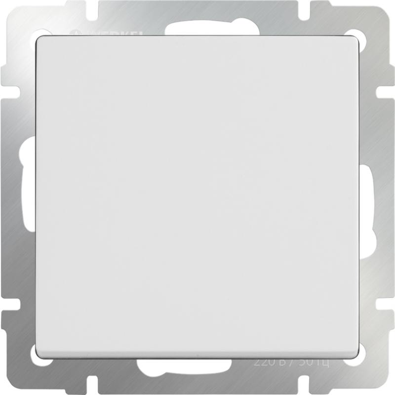 

Перекрестный выключатель одноклавишный белый WL01-SW-1G-C 4690389073571