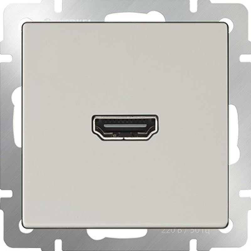 

Розетка HDMI слоновая кость WL03-60-11 4690389097508