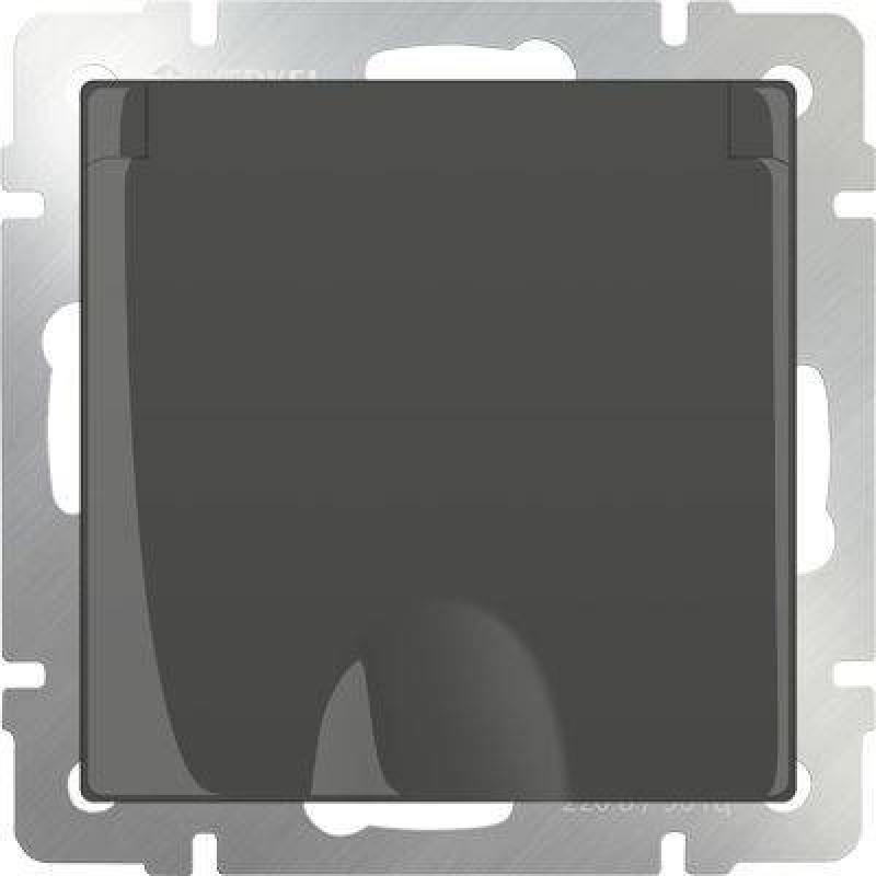 

Розетка с заземлением с защитной крышкой и шторками WL07-SKGSC-01-IP44 4690389054075