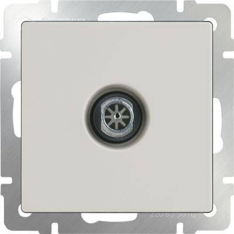 

ТВ-розетка оконечная слоновая кость WL03-TV-ivory 4690389046285