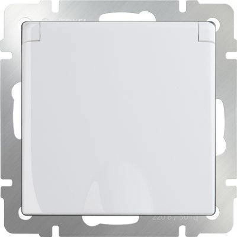 

Розетка с заземлением с защитной крышкой и шторками WL01-SKGSC-01-IP44 4690389045639